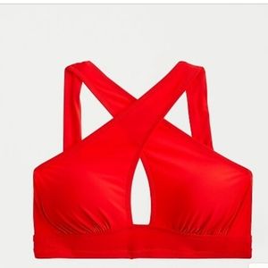 J.Crew crossed halter top